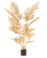 En Artificiell Areca Palm guld 180 cm i kruka.