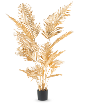 En Artificiell Areca Palm guld 180 cm i kruka.