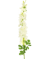 Konstgjord blomma Delphinium 105 cm vit
