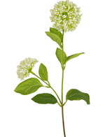 Konstgjord blomma Snowball/Viburnum 70 cm grön/vit