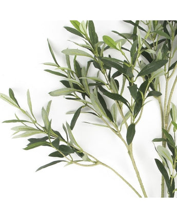 Konstgjort olivblad 90 cm flamsäkert