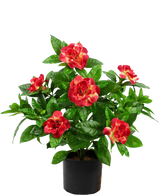 Konstgjord växt Gardenia 39 cm fuchsia