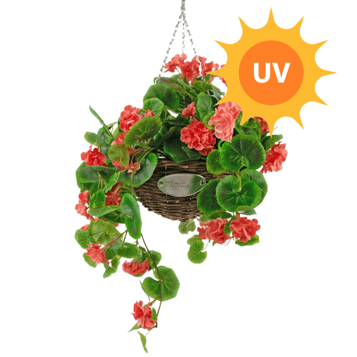 Konstgjorda hängande växter UV