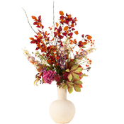 Stora konstgjorda buketter