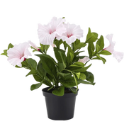 Konstgjorda blommor i kruka