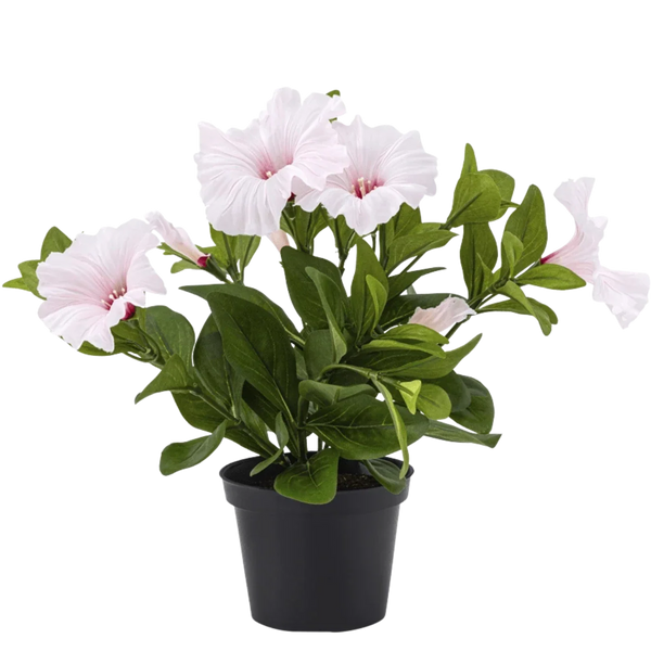 Konstgjorda blommor i kruka
