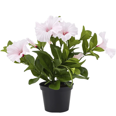 Konstgjorda blommor i kruka