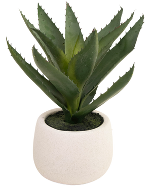 Konstgjord växt Aloe Vera 28 cm i prydnadskruka