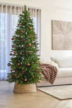 Konstgjord julgran Smal "Undset" PE/PVC - Smart LED