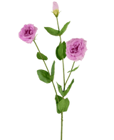 Artificiell Eustoma Real Touch Rosa 72cm