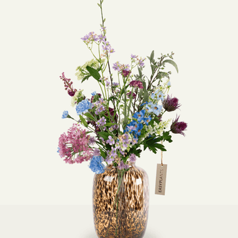 Artificiell bukett Silke Purple Rain 97 cm