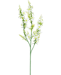 Konstgjord blomma Catnip 75 cm vit