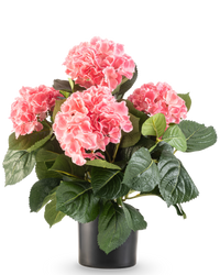 Konstgjord hortensia 43 cm rosa