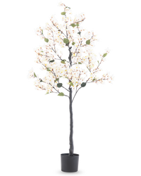 Bougainvillea konstgjord växt 150 cm vit