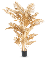 Konstgjord palm Areca guld 200 cm
