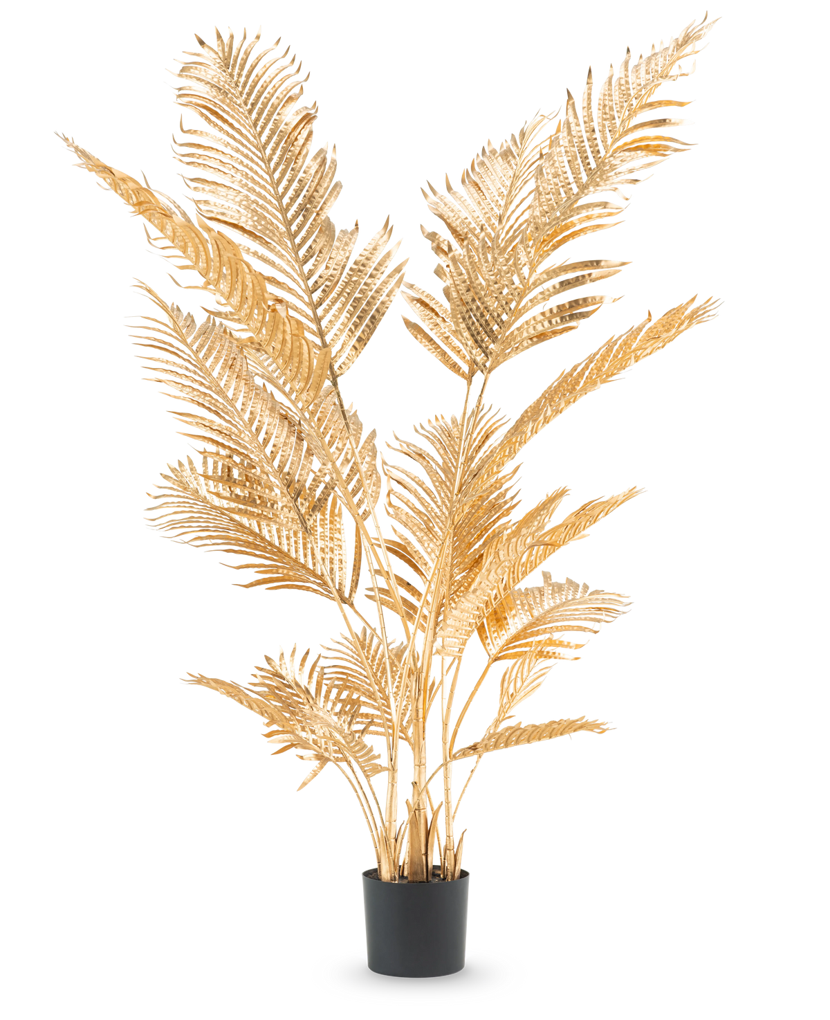 En Artificiell Areca Palm guld 180 cm i kruka.
