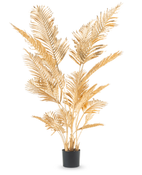 Konstgjord palm Areca guld 180 cm