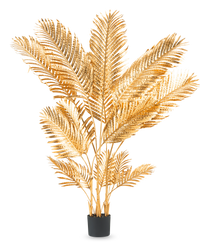 Konstgjord palm Areca guld 160 cm