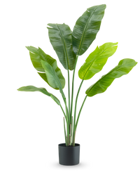 Konstgjord växt Strelitzia Nicolai Deluxe 120 cm