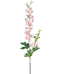 Konstgjord blomma Delphinium 79 cm ljusrosa