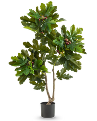 Konstgjord växt Ficus Carica Veigenboom 120 cm