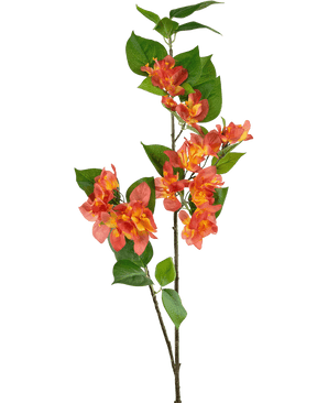 Konstgjord Bougainvillea-gren 81 cm persika