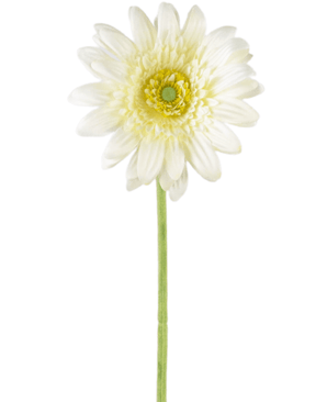 Konstgjord Gerbera 53 cm vit