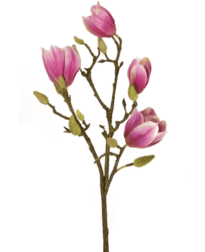 Konstgjord Magnolia 50 cm rosa