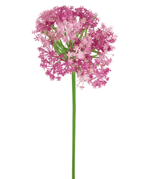 Konstgjord blomma Allium 60 cm lila