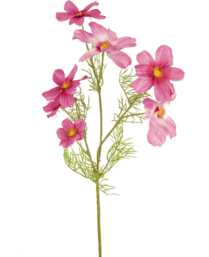 Konstgjord blomma Cosmos 74 cm fuchsia