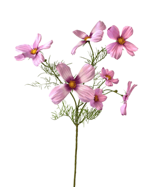 Konstgjord blomma Cosmos 74 cm rosa