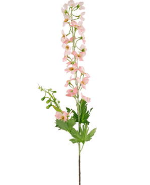 Konstgjord blomma Delphinium 79 cm ljusrosa