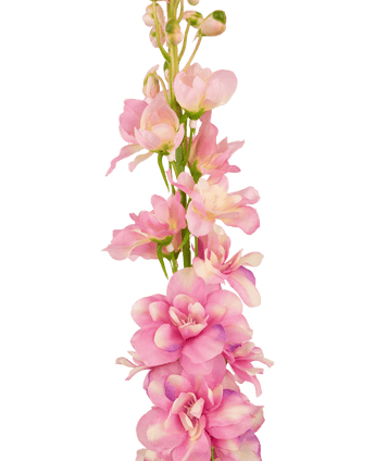 Konstgjord blomma Delphinium 79 cm rosa