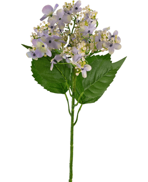 Konstgjord blomma Fjäril Hortensia 72 cm ljuslila