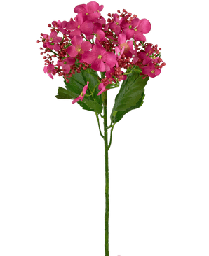 Konstgjord blomma Fjäril Hortensia 72 cm rosa