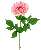 Konstgjord blomma Georgine Real Touch Rosa 70cm