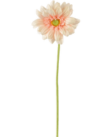 Konstgjord blomma Gerbera mini 47 cm mjukrosa