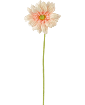 Konstgjord blomma Gerbera mini 47 cm mjukrosa