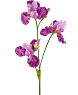 Konstgjord blomma Iris 102 cm lila