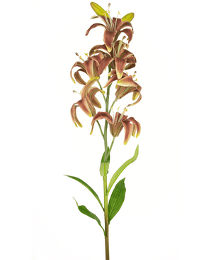 Konstgjord blomma Martagon Lily 78 cm fuchsia