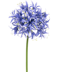 Konstgjord blomma Nerine 70 cm lila