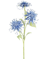 Konstgjord blomma Scabiosa Japonica 70 cm blå