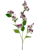 Konstgjord blomma Vild hortensia 86 cm lila