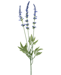 Konstgjord gren Lavendel 66 cm blå