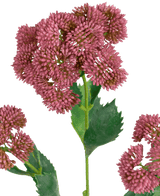 Konstgjord gren Sedum 48 cm röd