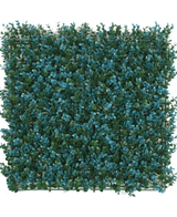Konstgjord häck Buxus blå 50x50 cm UV