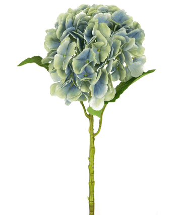 Konstgjord hortensia 55 cm blå