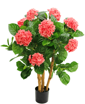 Konstgjord hortensia 85 cm rosa