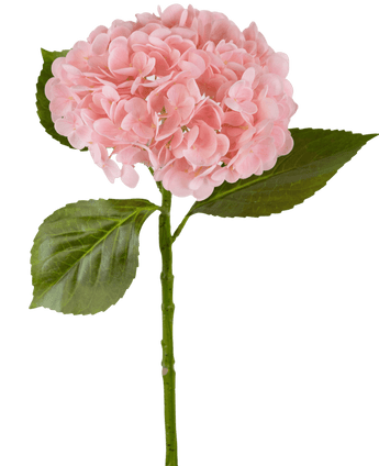 Konstgjord hortensia "Annabelle" Real Touch Rosa 55cm