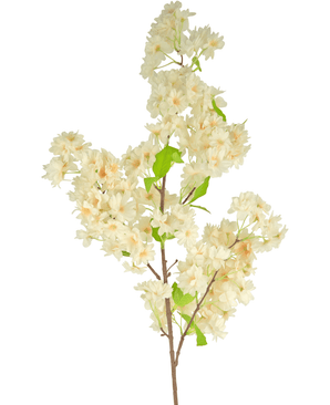 Konstgjord körsbärsblomma 100 cm vit/rosa